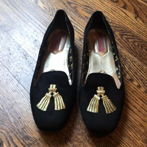 Isaac Mizrahi smoking loafers